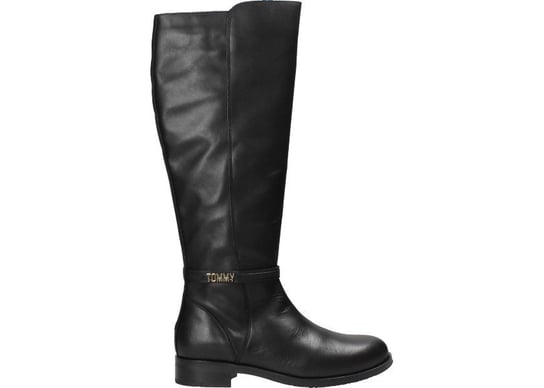 Tommy Hilfiger Kozaki FW0FW05167 37 Block Branding Flat Long Boot Tommy Hilfiger