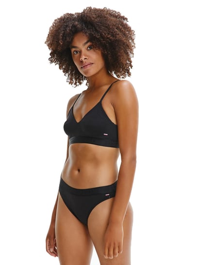 TOMMY HILFIGER MAJTKI DAMSKIE BIKINI BLACK UW0UW03153 BDS - Rozmiar: XS Tommy Hilfiger