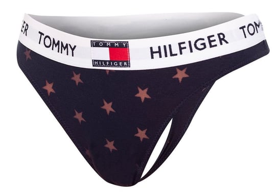 TOMMY  HILFIGER MAJTKI DAMSKIE STRINGI NAVY UW0UW02790 DW5 - Rozmiar: XS Tommy Hilfiger