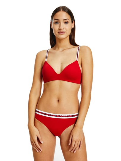 Tommy Hilfiger Majtki Stringi Damskie Thong Red Uw0Uw02458 Xlg M Tommy Hilfiger