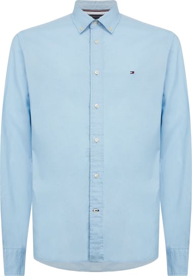 Tommy Hilfiger Męska Koszula Core Flex Poplin Rf Shirt Blue Mw0Mw25035 C1S S Tommy Hilfiger