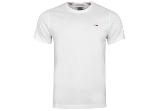 Tommy  Hilfiger Męska Koszulka T-Shirt Tjm Original Jersey Tee White Dm0Dm04411 100 S Tommy Hilfiger