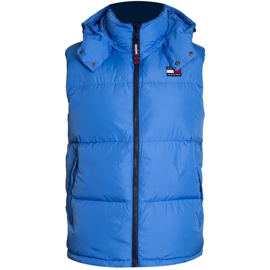 Tommy Hilfiger Męski Bezrękawnik Kamizelka Tjm Alaska Vest Niebieski Dm0Dm14447 C4H L Tommy Hilfiger