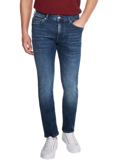 Tommy Hilfiger Męskie Spodnie Jeansowe Xtr Slm Layton Pstr Blain Blue Jeans Mw0Mw28623 1A8 31/32 Tommy Hilfiger