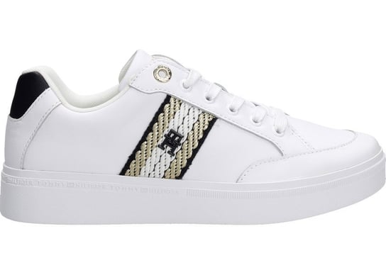 Tommy Hilfiger Półbuty FW0FW07106 38 Court Sneaker With Webbing Tommy Hilfiger