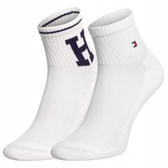 Tommy Hilfiger skarpetki białe 2 pary Men Quarter 2P Sport Pa 701224099-001 43/46 Tommy Hilfiger