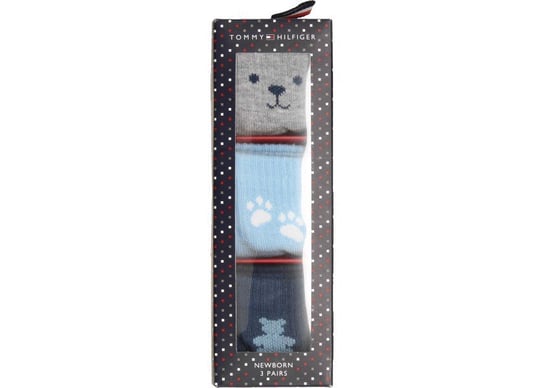 Tommy Hilfiger Skarpety 100000802 11-14 TH Baby Sock 3P Newborn GI Tommy Hilfiger