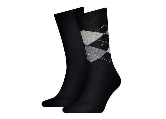 Tommy Hilfiger Skarpety 100001495 200 39-42 TH Men Sock Check 2P Tommy Hilfiger