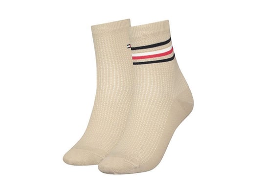 Tommy Hilfiger Skarpety 701223809 35-38 TH Women Short Sock 2P Global Tommy Hilfiger