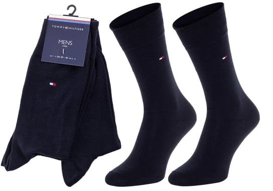 TOMMY  HILFIGER SKARPETY SKARPETKI DARK NAVY 371111 322 - Rozmiar: 47-49 Tommy Hilfiger