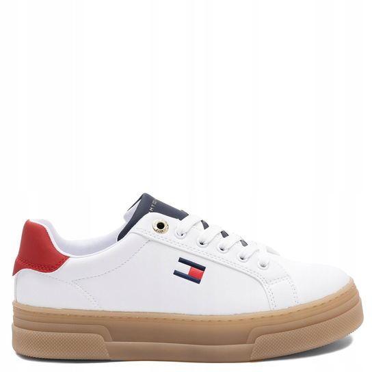 Tommy Hilfiger Sneakersy Damskie Białe T3A9-34258-WBR r.38 - Inna marka ...