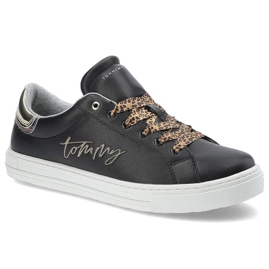 Tommy Hilfiger, Sneakersy, T3A4-31164-1242X208 Black/Platinum X208, rozmiar 35 Tommy Hilfiger