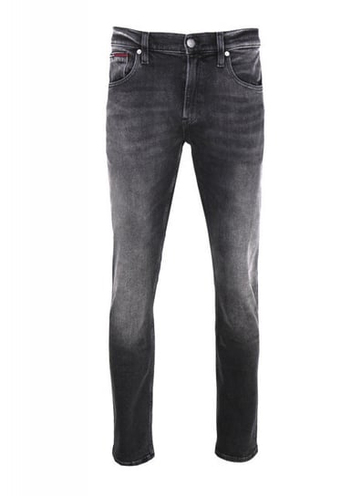 Tommy Hilfiger, Spodnie jeansowe męskie, szary, rozmiar 30/32 Tommy Hilfiger