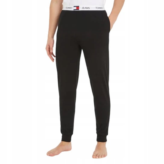 TOMMY HILFIGER SPODNIE MĘSKIE DRESOWE CZARNE r.L Tommy Hilfiger