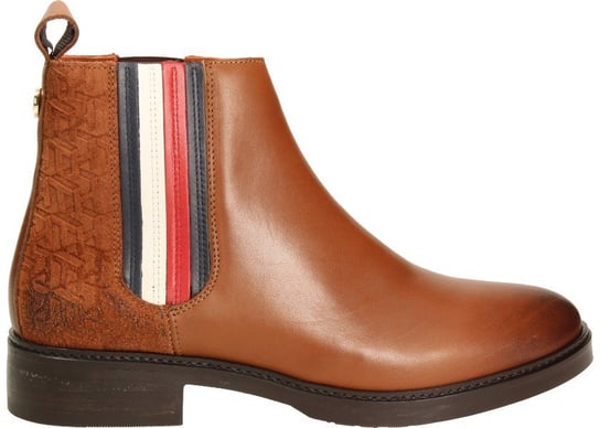 Tommy Hilfiger Sztyblety FW0FW04327 40 Sporty Monogram Flat Bootie Tommy Hilfiger