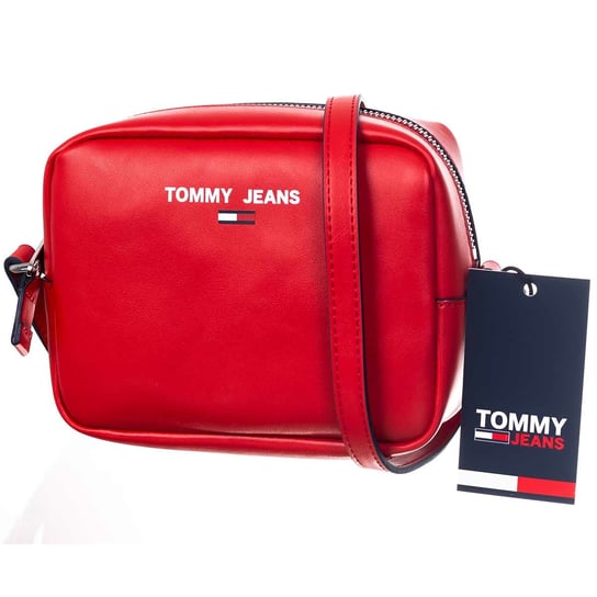 Tommy Hilfiger Torebka Damska Tjw Essential Pu Camera Bag Red Aw0Aw10677 Xnl Tommy Hilfiger