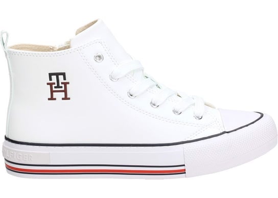 Tommy Hilfiger Trampki T3A9-32288-1355100 36 Hight T Top Lace-Up Sneaker Tommy Hilfiger