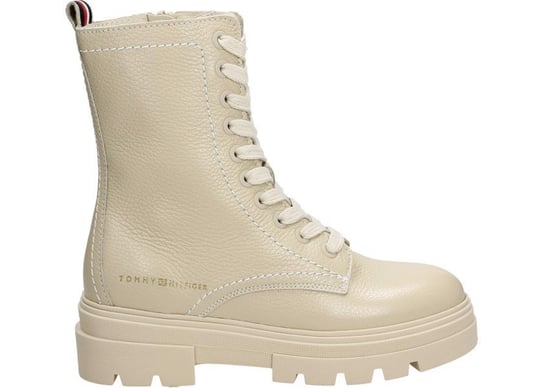 Tommy Hilfiger Trzewiki FW0FW06732 38 Monochromatic Lace UP Boot Tommy Hilfiger