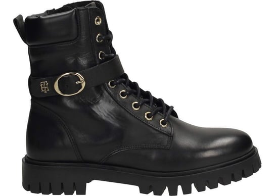 Tommy Hilfiger Trzewiki FW0FW06734 37 Buckle Lace Up Boot Tommy Hilfiger