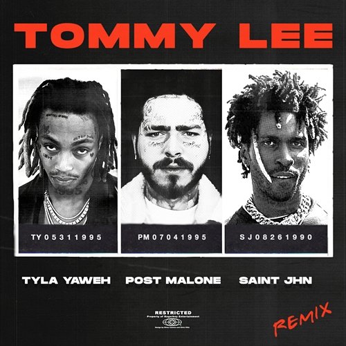Tommy Lee Tyla Yaweh feat. SAINt JHN, Post Malone