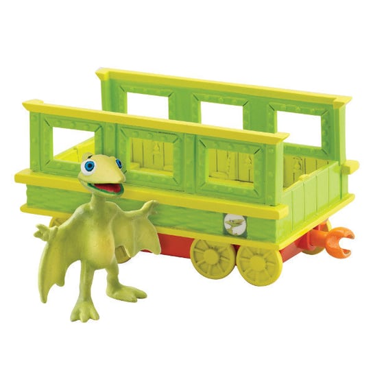 Tomy, Dino Pociąg, figurka Mała z wagonem Tomy
