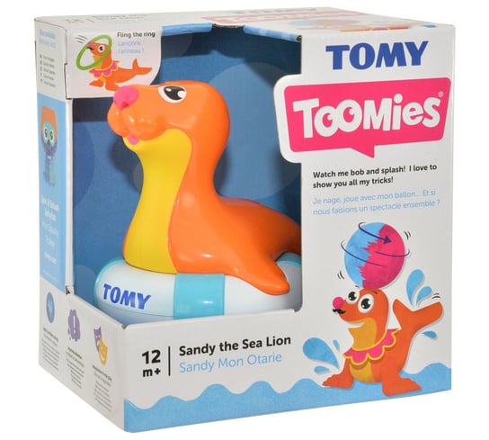 Tomy, zabawka do kąpieli Pływająca foczka Sandy Tomy