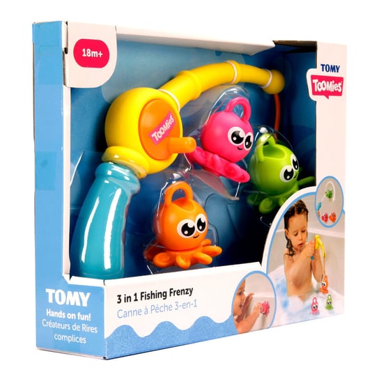 Tomy, zabawka do kąpieli Wędka na ośmiorniczki, E73103 Tomy