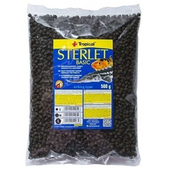 Tonący pokarm TROPICAL Sterlet Basic, 500 g - 1000 ml Tropical