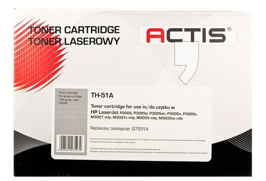 Toner ACTIS TH-51A Standard, czarny, 6500 str., Q7551A Actis