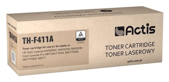 Toner ACTIS TH-F411A Standard, błękitny, 2300 str., 410A CF411A Actis