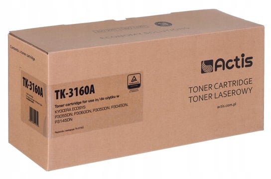 Toner Actis Tk-3160A (Zamiennik Kyocera Tk-3160 Actis