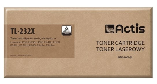 Toner ACTIS TL-232X Supreme, czarny, 6000 str., 24016SE Actis