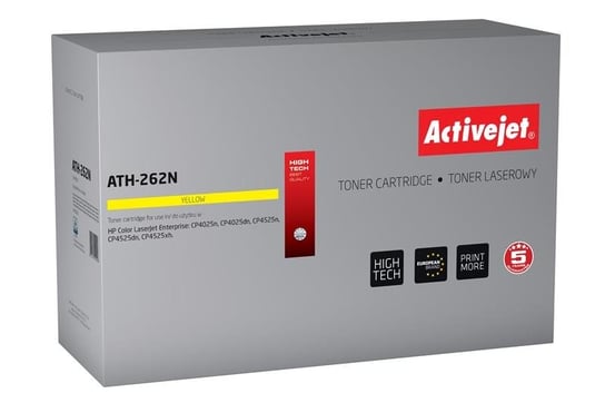 Toner ACTIVEJET ATH-262N Premium, żółty, 11000 str., CE262A Activejet