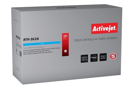 Toner ACTIVEJET ATH-361N Supreme, błękitny, 5000 str., 508A CF360X Activejet