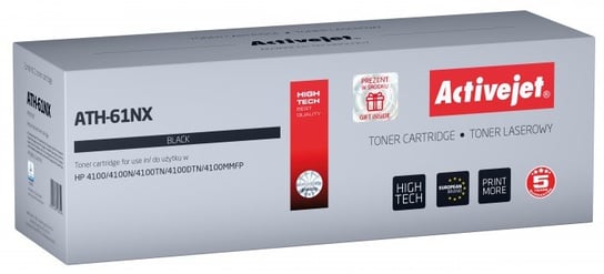 Toner Activejet ATH-61NX (zamiennik HP 61X C8061X; Supreme; 10000 stron; black) Inna marka