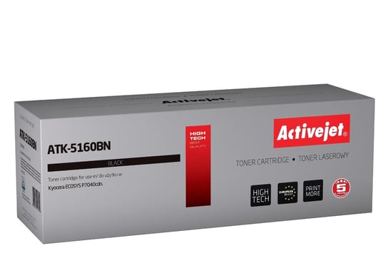 Toner ACTIVEJET ATK-5160BN (Kyocera TK-5160K), czarny, 16000 str. Activejet