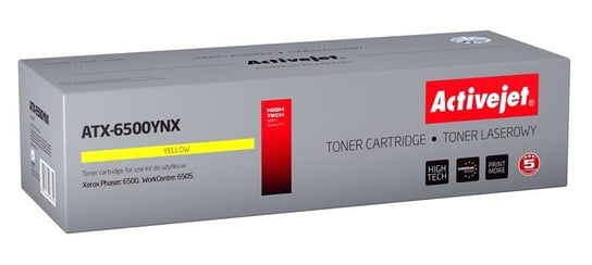Toner ACTIVEJET ATX-6500YNX Supreme, żółty, 2500 str., 106R01603 Activejet