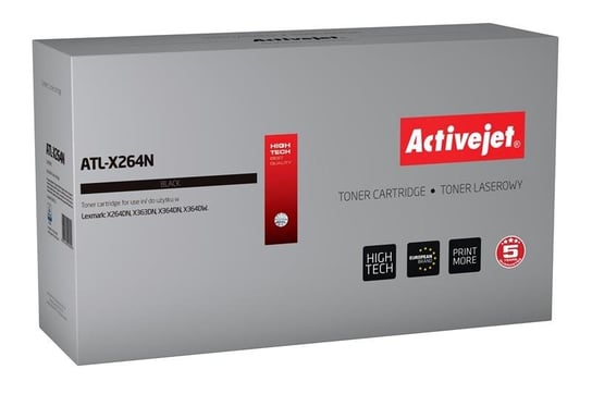 Toner ActiveJet Do Lexmark X264 X364 9k Black Activejet