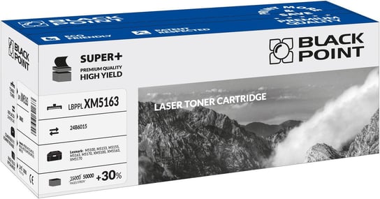 Toner Black Point LBPPLXM5163 zamiennik Lexmark 24B6015 black Black Point