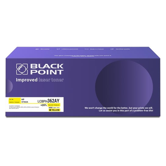 Toner Black Point LCBPH362AY zamiennik HP 508A CF362A yellow Black Point