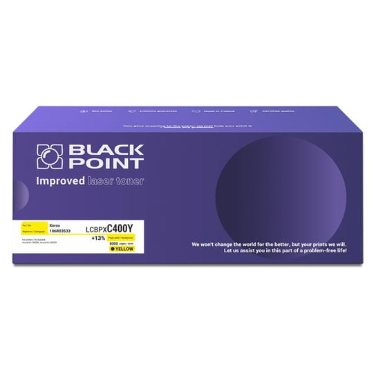 Toner Black Point LCBPXC400Y zamiennik Xerox 106R03533 yellow Black Point