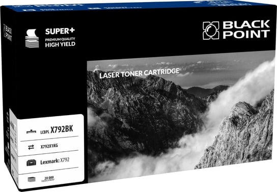 Toner BP (Lex X792X1KG) [LCBPLX792BK] Black Point