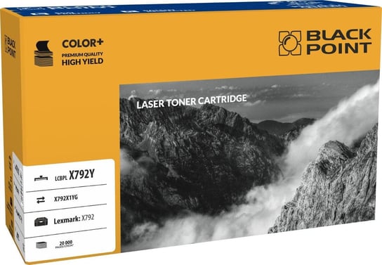 Toner BP (Lex X792X1YG) [LCBPLX792Y] Black Point
