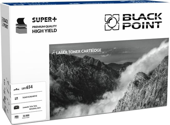 Toner BP S+ (Lex T654X11E) [LBPL654] Black Point