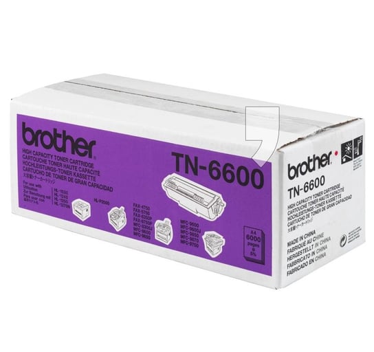 Toner BROTHER TN6600 czarny Brother