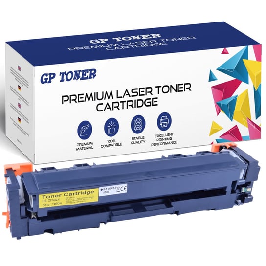 Toner do CF540x LaserJet Pro MFP M254 DW M280 NW M281 FDN M281 FDW  Żółty GP TONER