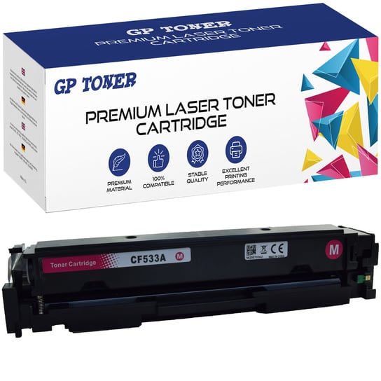 Toner do HP Color LaserJet Pro MFP M180Series MFP M181FW 205A CF530A Magenta GP TONER