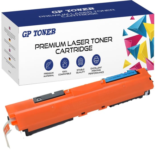 Toner do HP LaserJet CP1025 Color CP1025NW M275 CE310A CE311A CE312A 126A Cyan GP TONER