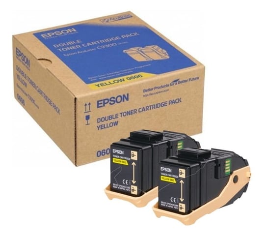 Toner Epson C13S050606 Yellow dwupak 2 x 7 500 stron Epson