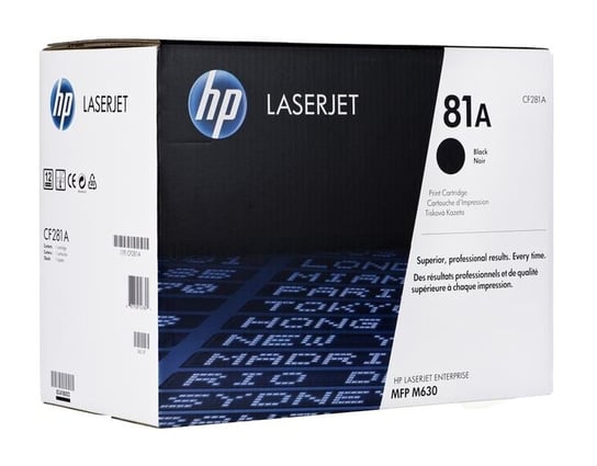 Toner HP 81A, czarny, 10500 str. HP